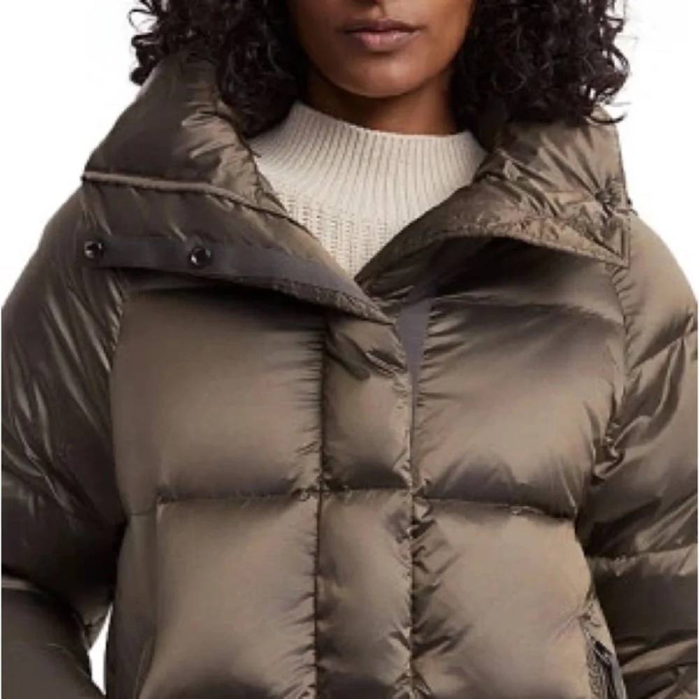 Varley Canton Down Jacket — brushed olive metallic - Picture 3 of 11